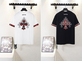 Chrome Hearts CH new design embroidered short-sleeved T-shirt-5422  