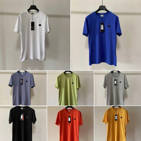 C.P. Company Classic Square Logo Short-Sleeve T-Shirt-6045  